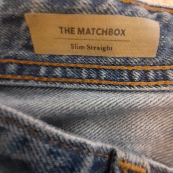 Adriano Goldschmied Denim Jeans The Matchbox Slim Straight 32x30 Made in the USA - Picture 13 of 15